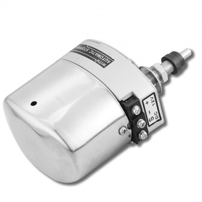 Windshield wiper inox motor