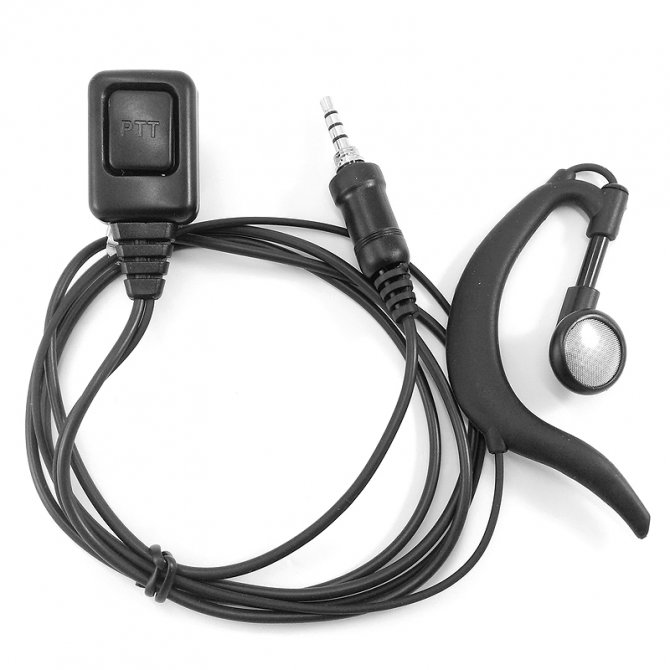 Ακουστικό handsfree συσκευής ενδοεπικοινωνίας  Midland