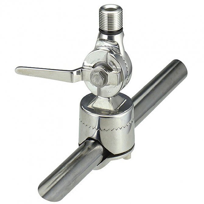 Antenna base rail mount Ø25mm