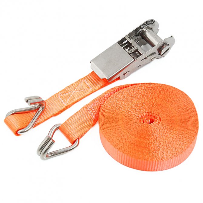 Ratchet tie down - inox