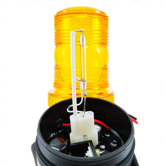 Λάμπα φανού strobe light πορτοκαλί