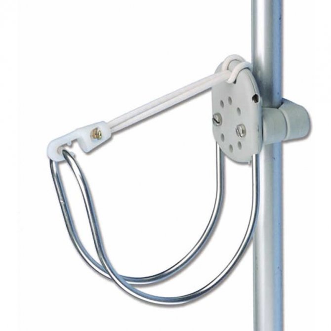 Holder for ring or horseshoe life buoy TREM