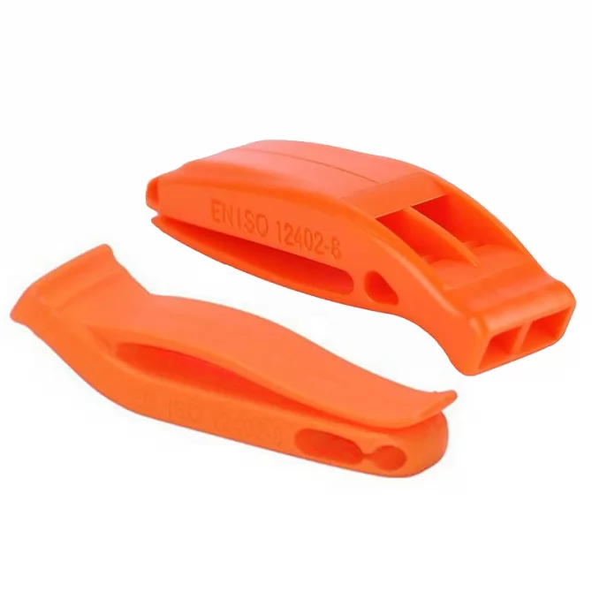 Life buoy rescue whistle