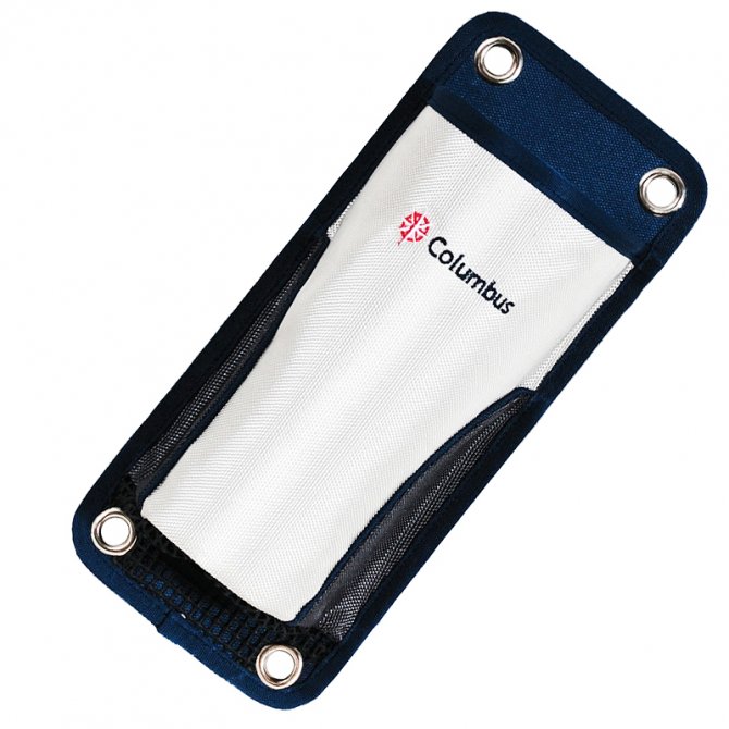 Μανελοθήκη υφασμάτινη 15x28cm