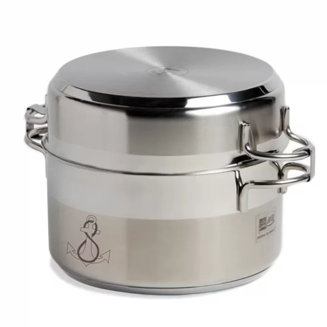 Kitchen pan set self-containing stainless steel 4 pcs