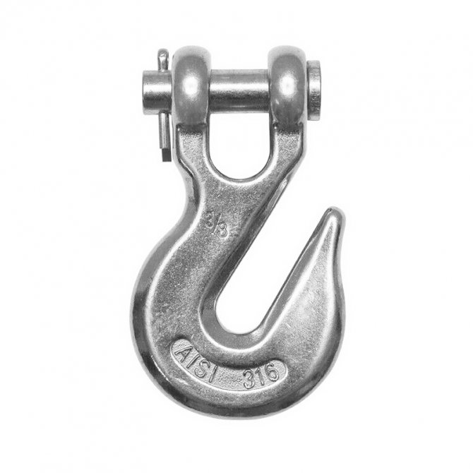 Γάντζος αποφόρτισης αλυσίδος 12mm