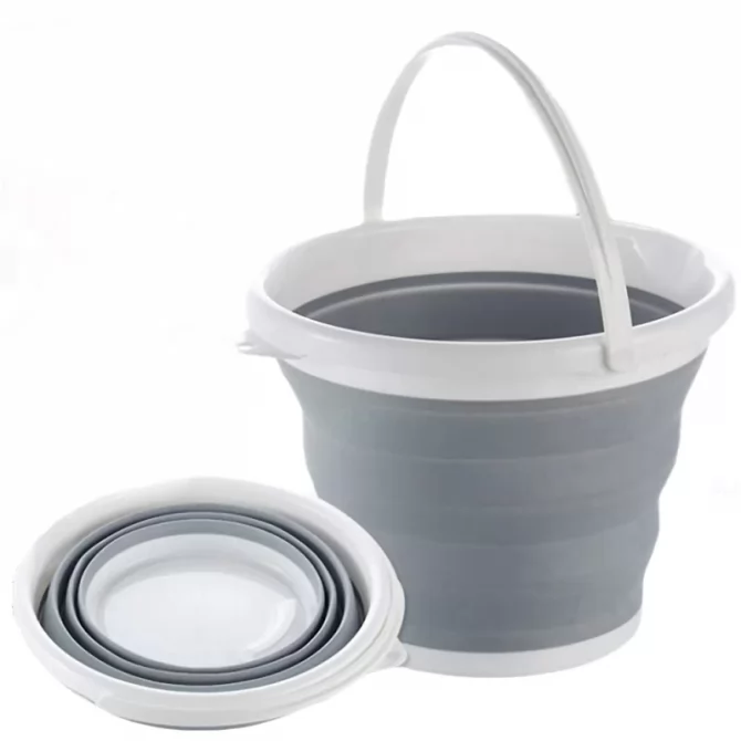 Κουβάς σιλικόνης πτυσσόμενος 10lt TREM