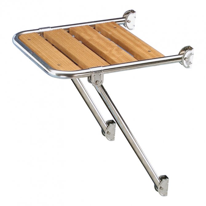 Wooden platform
