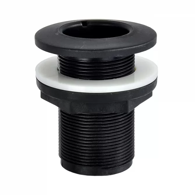 Ιντζέξιον πλαστικό ολόπασο μαύρο 2"