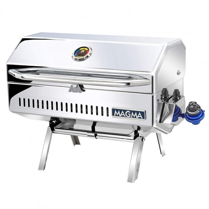 Newport II gas grill Magma