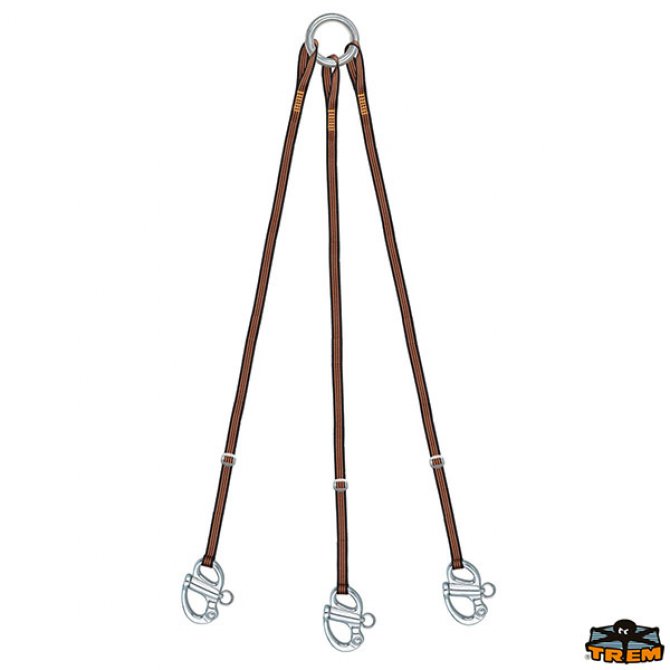 Lifting harness for tender Trem
