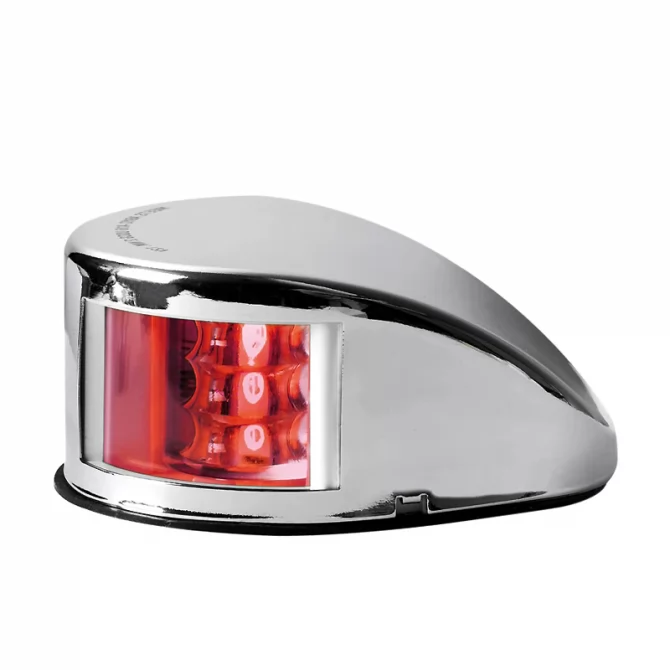 Φανός πλευρικός κόκκινος LED SS Osculati 12V