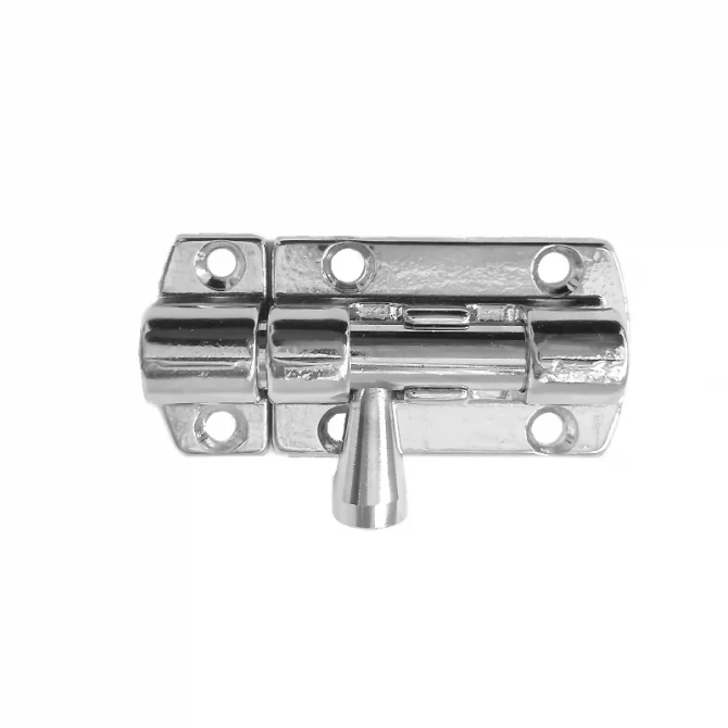 Slide barrel bolt latch Ν1 chromed brass