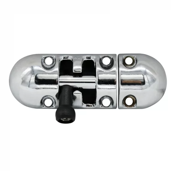 Barrel bolt chromed brass