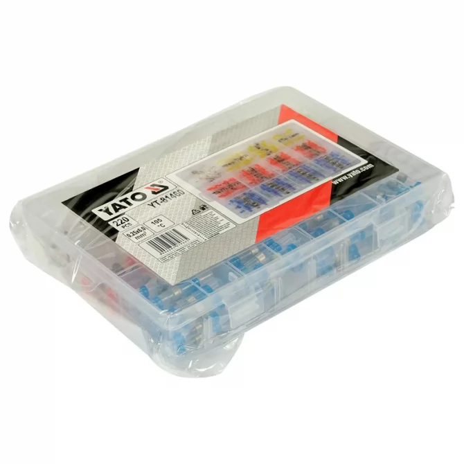 Heat-shrink solder sleeve set 220pcs YT-81460 YATO