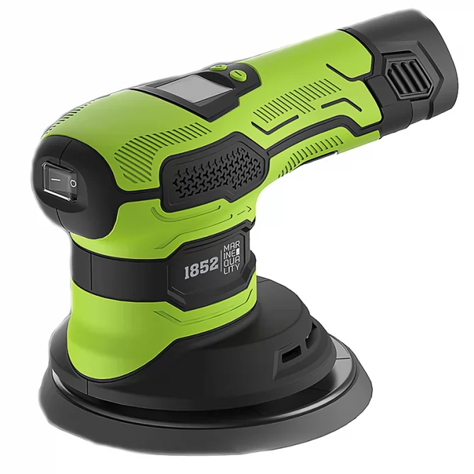 Αλοιφαδόρος επαναφορτιζόμενος dual action Φ150mm 12V 2x2.0Ah