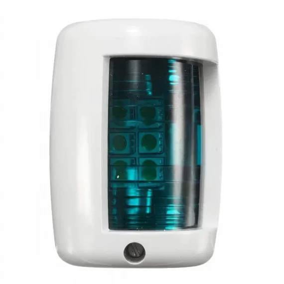 Φανός πλευρικός πράσινος μίνι λευκό σώμα