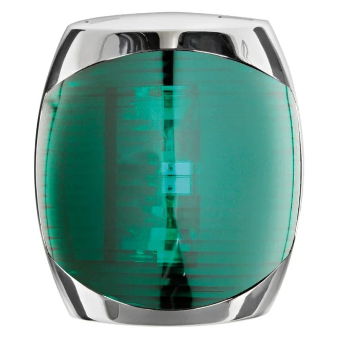 Φανός πλευρικός πράσινος Sphera II Stainless steel Osculati