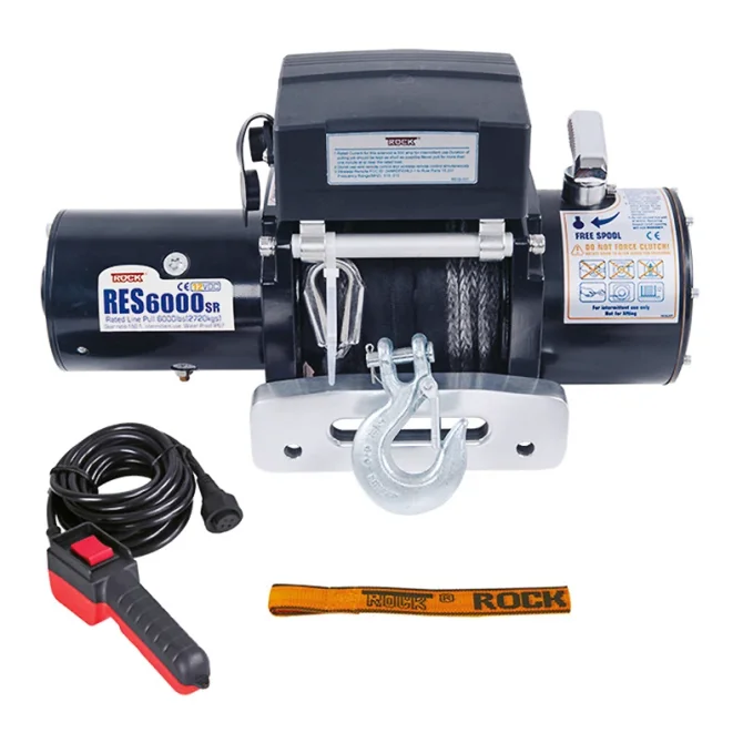 Βίντζι ηλεκτρικό 12V 6000lbs 4.6Hp