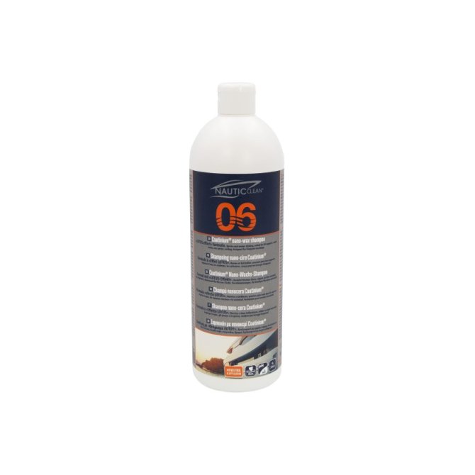 NAUTICLEAN 06 ΝΑΝΟ WAX SHAMPOO 1Lt